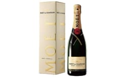 フランス産のシャンパーニュ(シャンパン)と台紙がセットになった祝電のお酒「モエ・エ・シャンドン」
