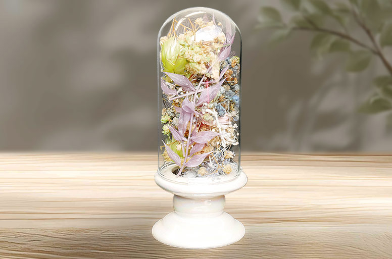 ガラスドーム 安らぎ(線香付き)