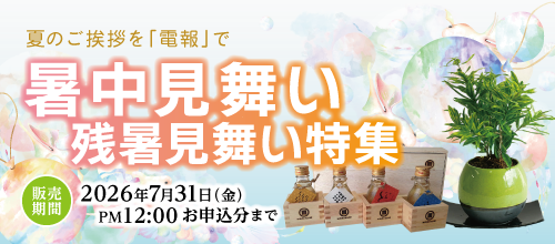 暑中見舞いバナー