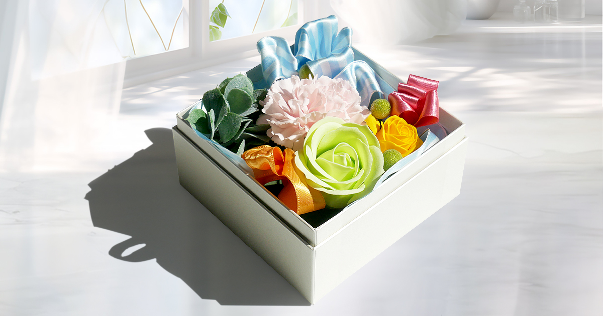 ソープフラワー 限定デザイン｜香る花の贈り物【限定100個】