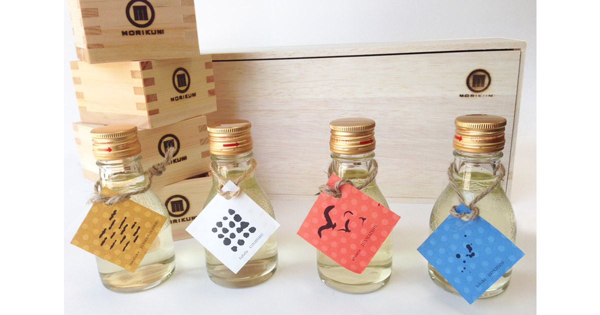 日本酒飲み比べセット｜小豆島の酒蔵4種の祝電