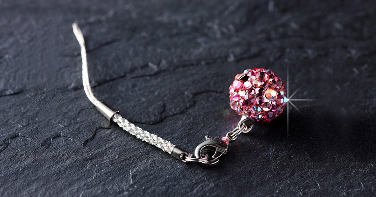 スワロフスキー クリスタルストラップ Bell-P｜誕生日・卒業祝いに贈る